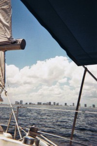 Sailing Near Lake Worth (again)